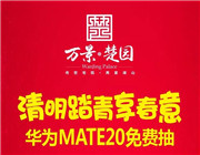 万景·楚园放大招，华为MATE20手机豪礼免费抽!